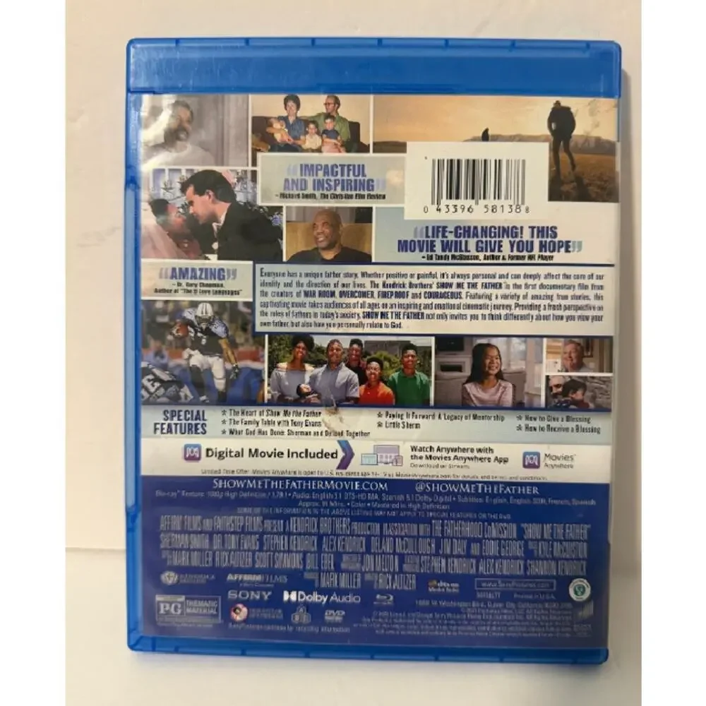 Show Me the Father Blu-ray DVD Digital 2021 Kendrick Brothers Christian